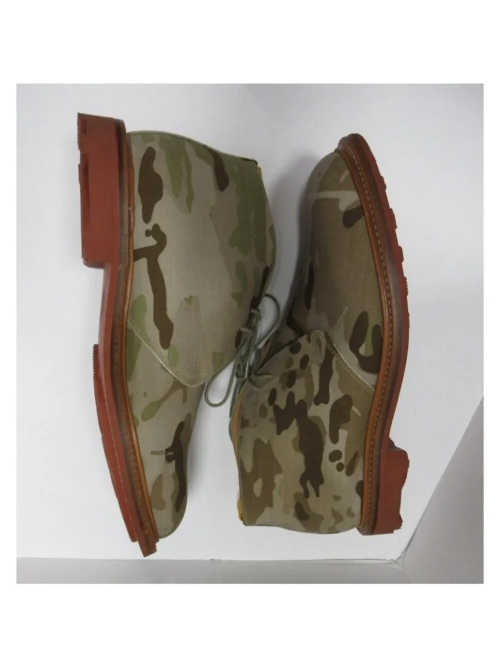Mark McNairy Boots 11 New Amsterdam Chukka Camo Ripstop Rubber Sole
